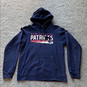 New England Patriots Navy Hoodie